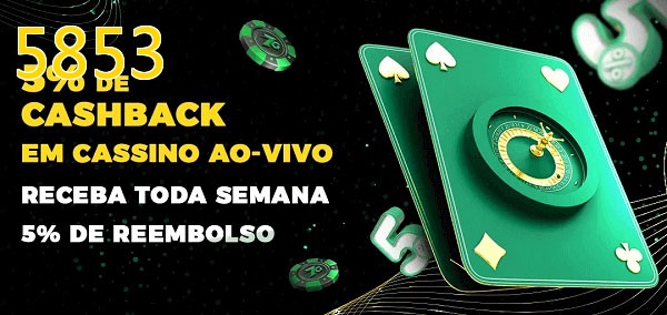 Promoções do cassino ao Vivo 5853